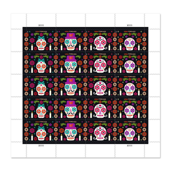 Day of the Dead Stamp 2021