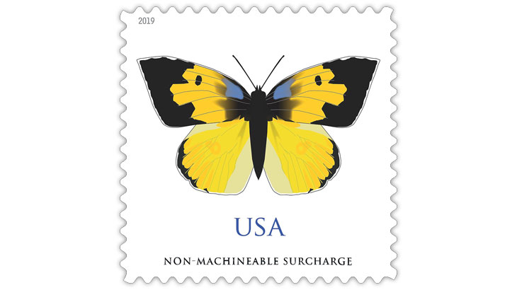  2019 US California Dogface (Butterfly) Non-machineable Surcharge Scott 5346