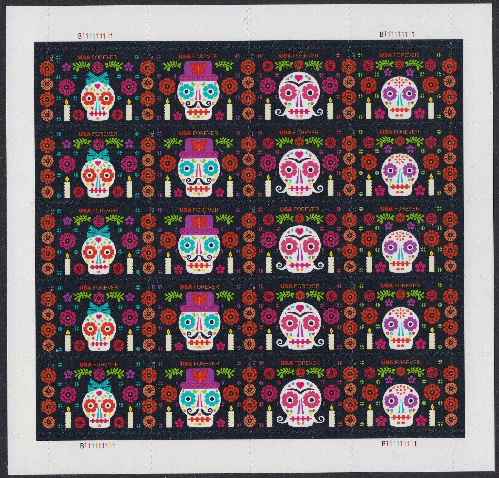 Day of the Dead Stamp 2021