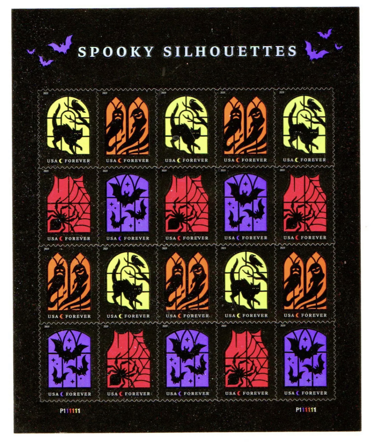 Spooky Silhouettes 2019, 100pcs