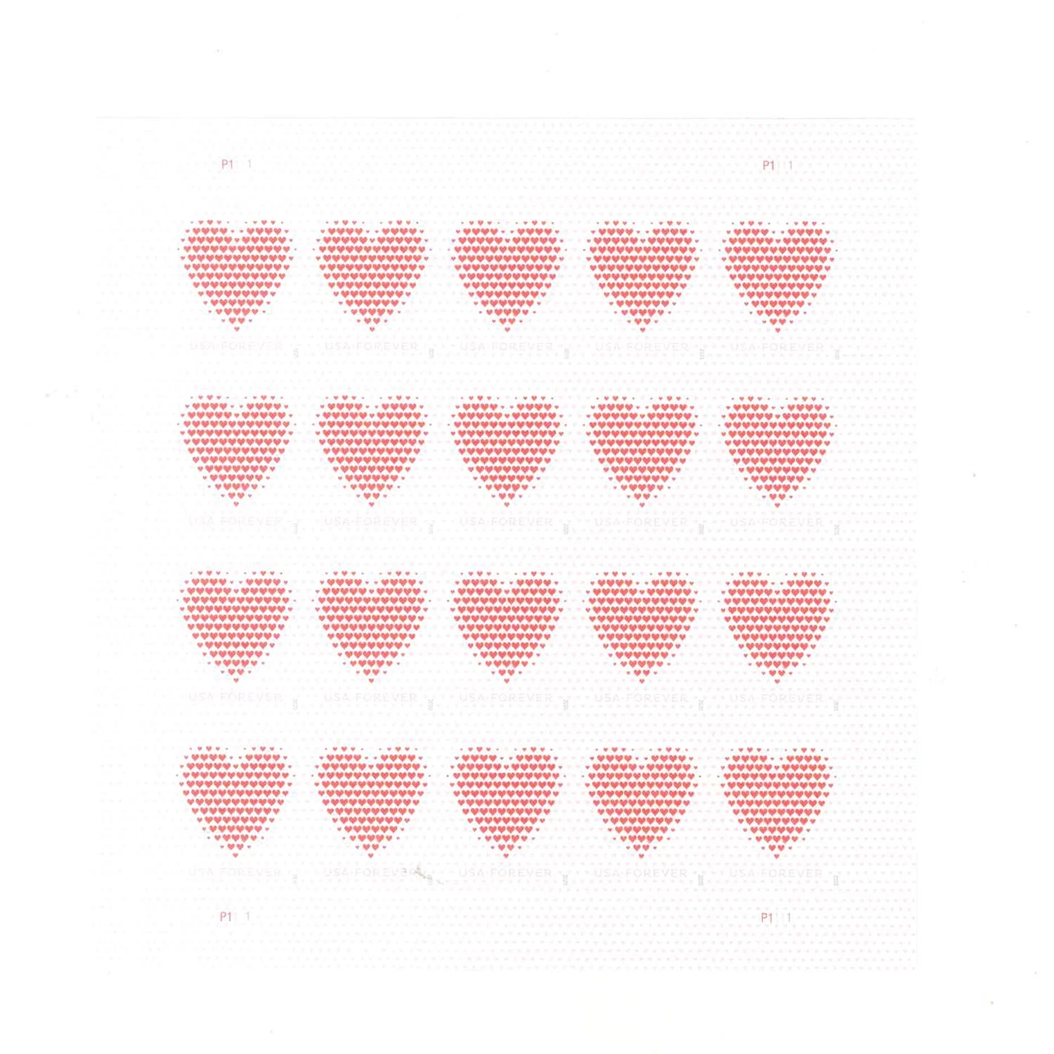 Made of Hearts, 100 Pcs