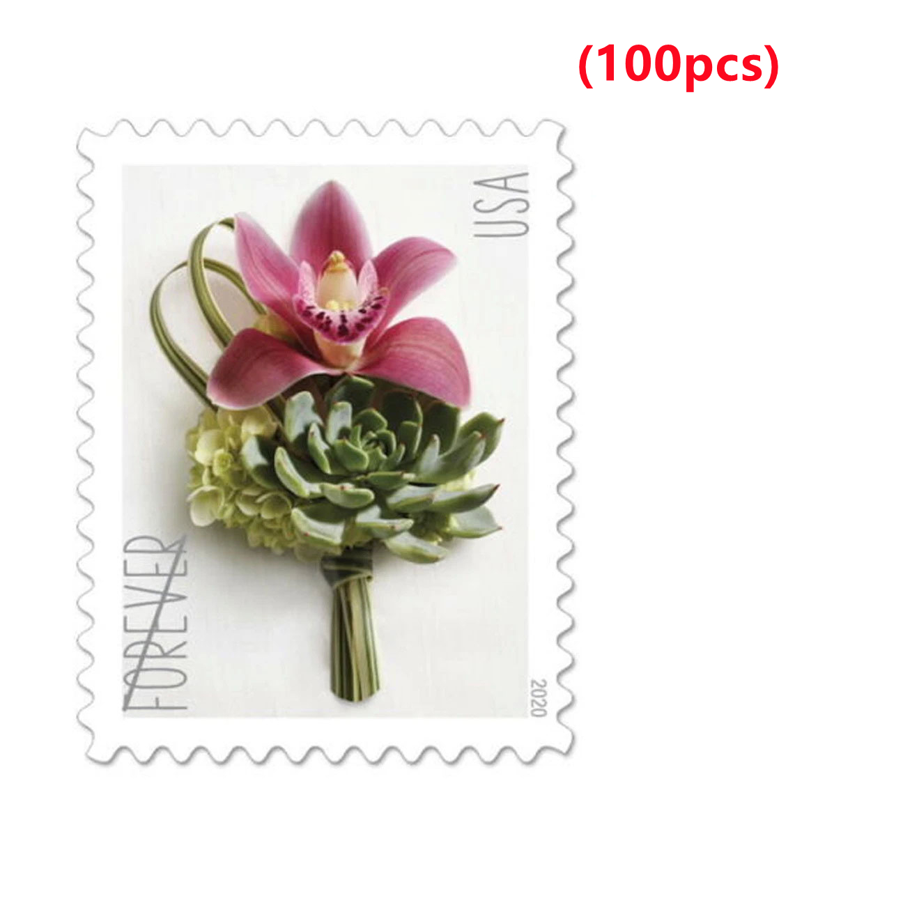 Contemporary Boutonniere 2020, 100 Pcs