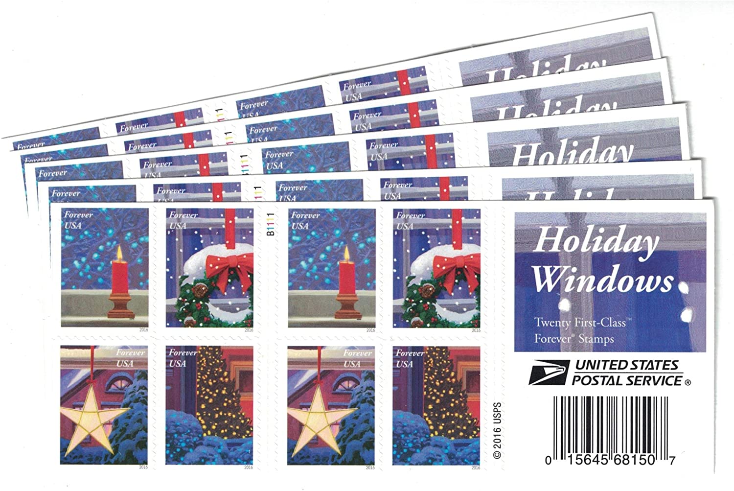 Holiday Windows 2016, 100pcs