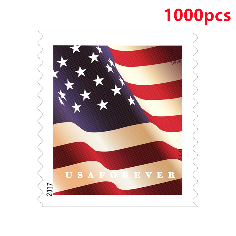 U.S. Flag 2017, 10 Roll / 1000 Pcs 
