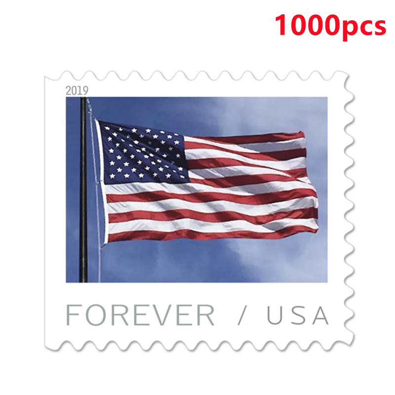 U.S. Flag 2019, 10 Roll / 1000 Pcs 