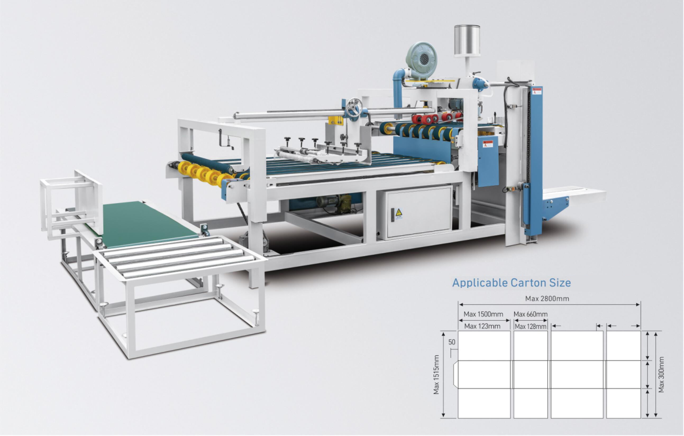 Semi auto Folder Gluer