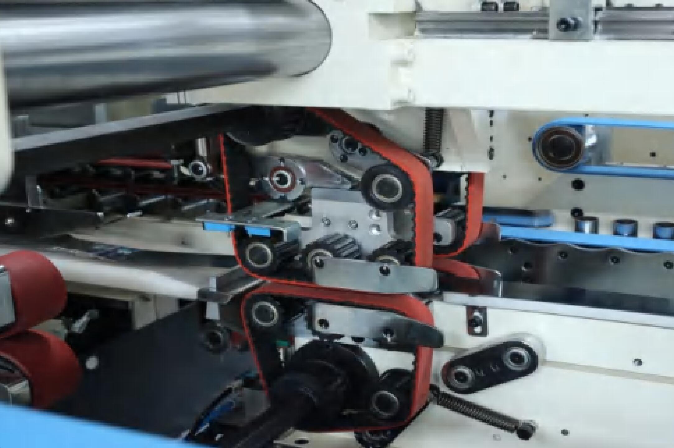 Auto Folder Gluer Stitcher Machine