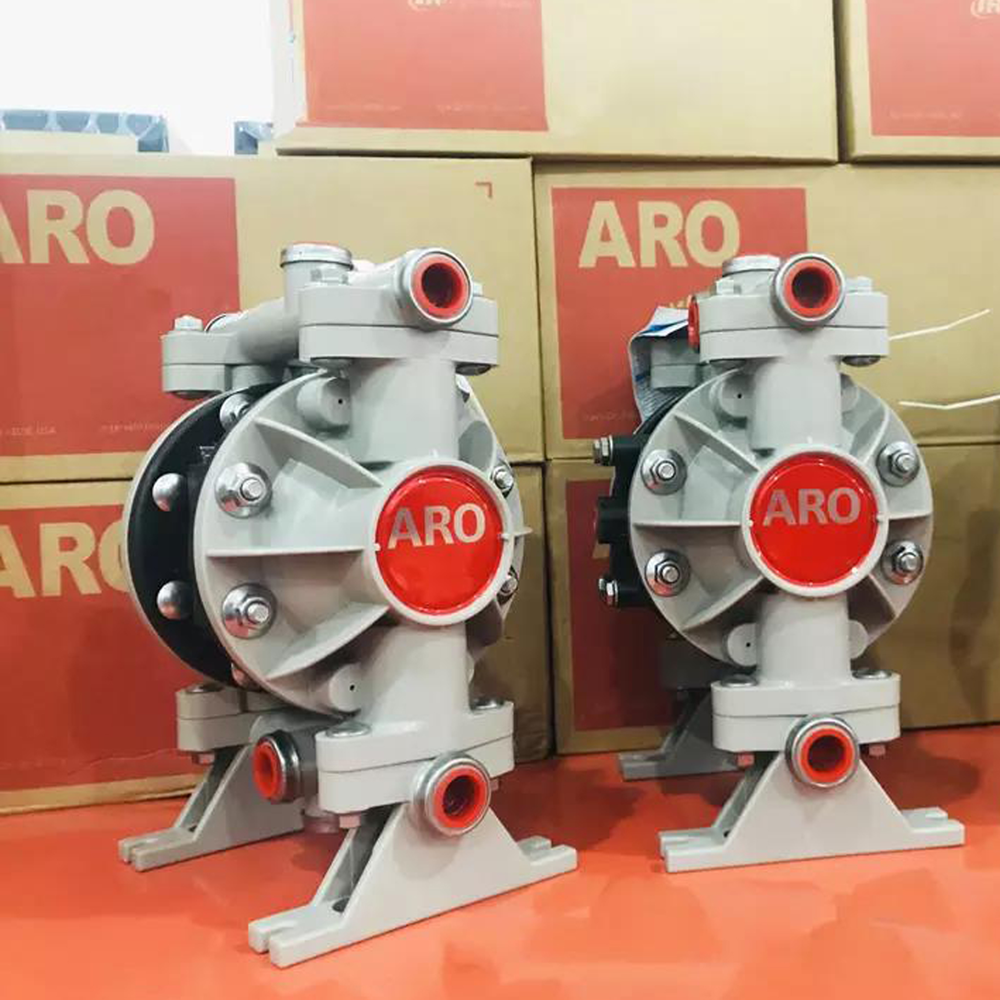 ARO Ingersoll Rand Pneumatic Double Way Diaphragm Vacuum Pump For Flexo Printing Machine-FENGCHENG