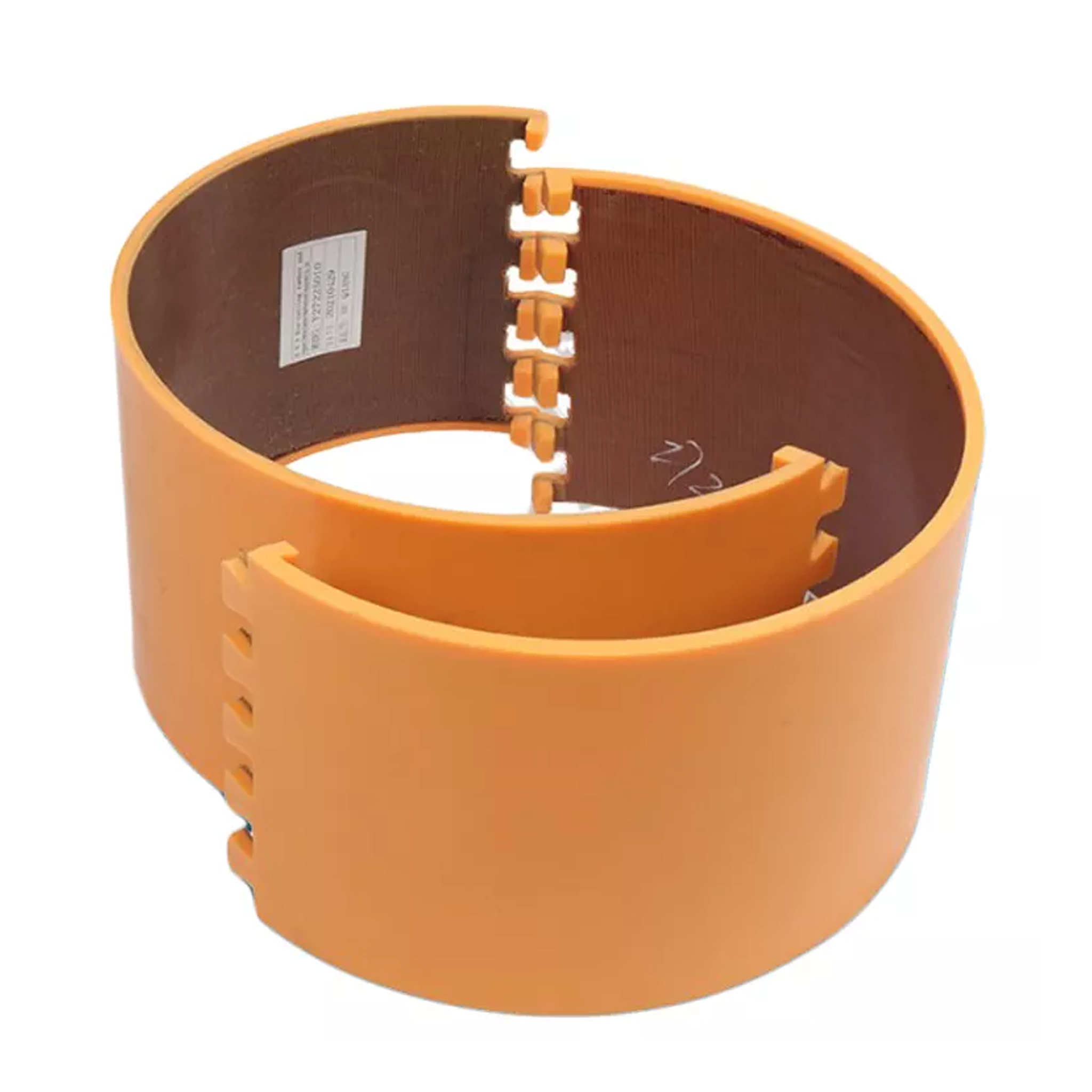 Orange Rubber Pad Easy Rotation Rotary Metal Plate Lining Die Cutting Pu Anvil Cover Rotation-FENGCHENG