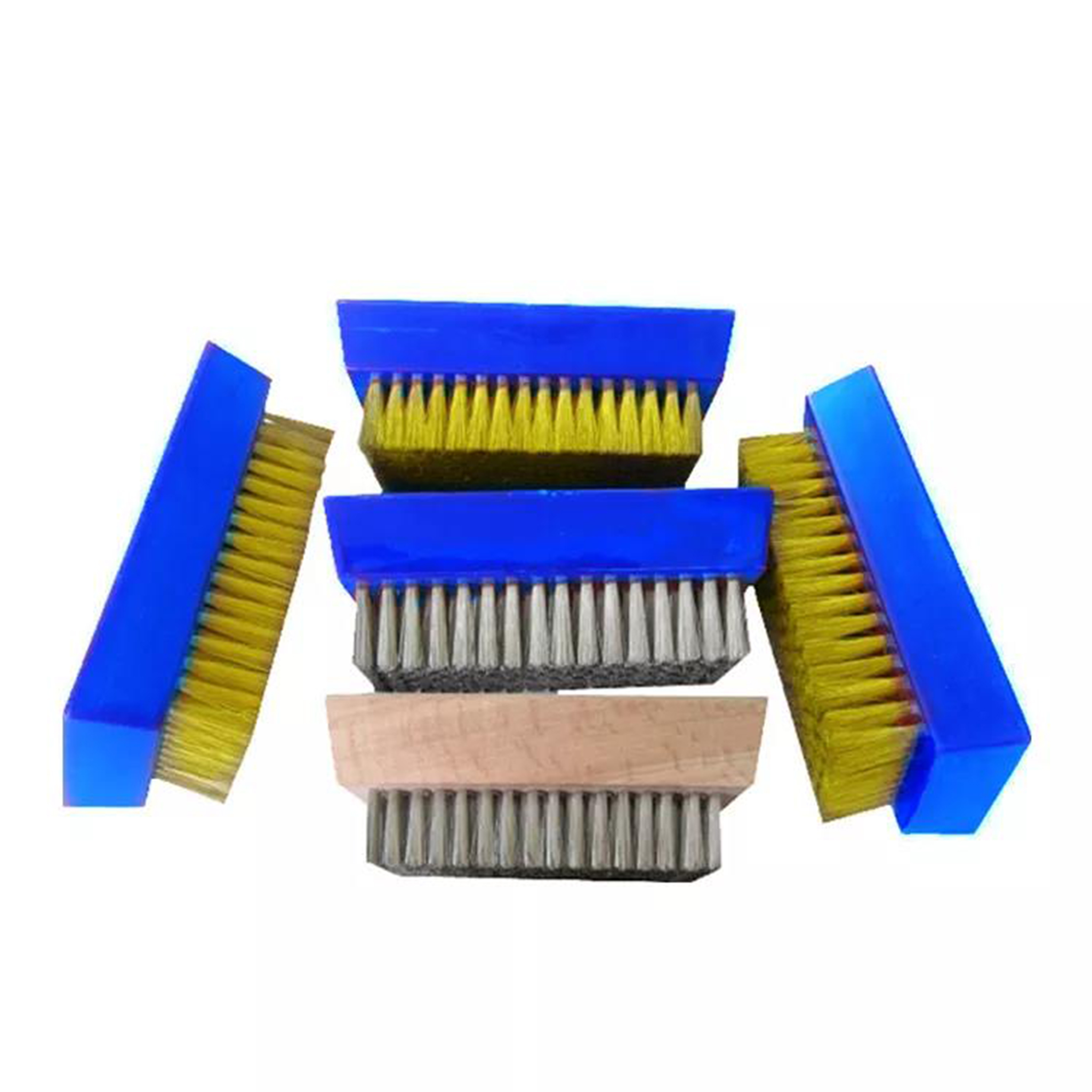 Stainless steel brushes are the best brush for optimal cleaning of ceramic anilox rolls sleeves and heavy duty machine parts-FENGCHENG