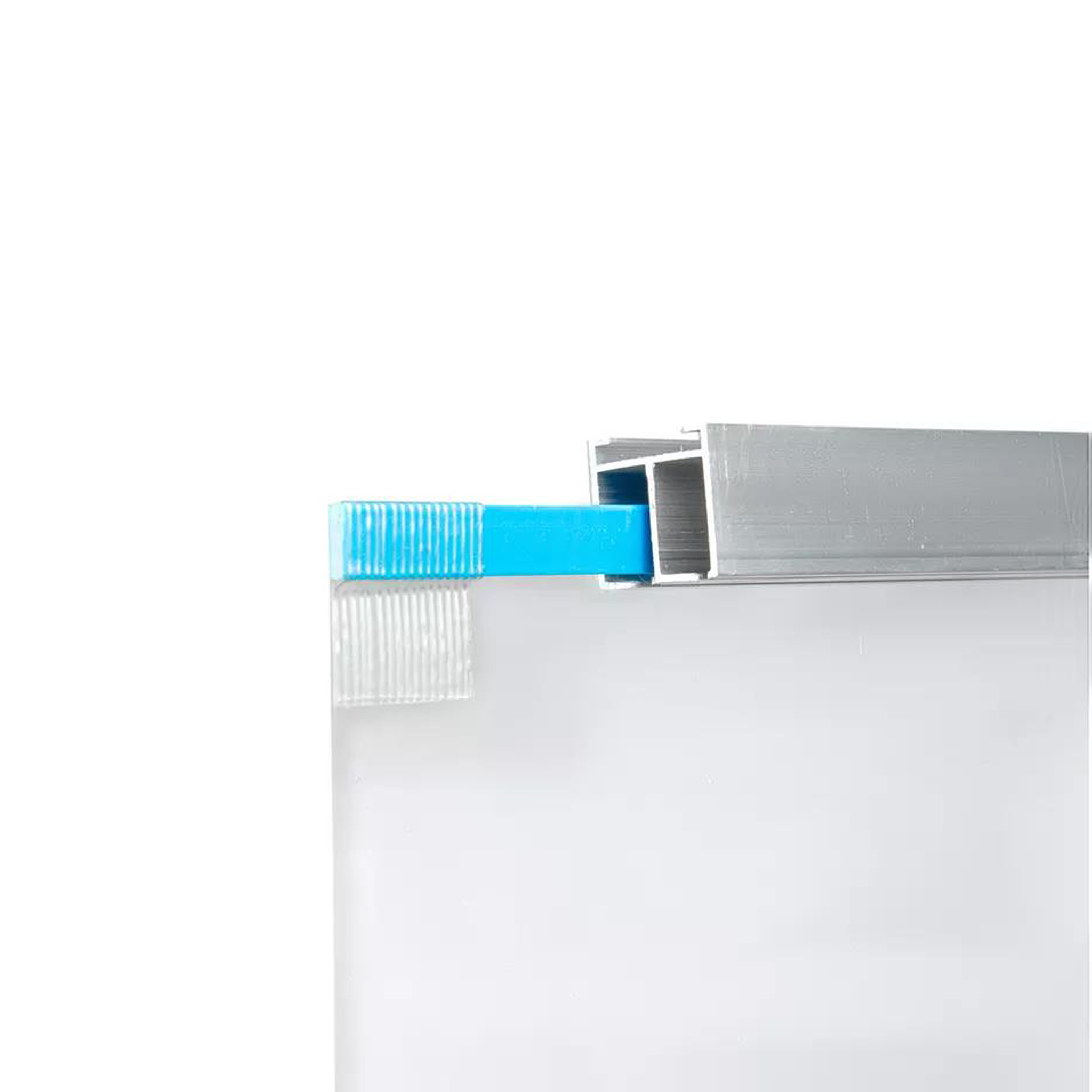 Custom Size Printing Machine Kit Soft Clear PET Film With Metal Strip Pink Blue-FENGCHENG