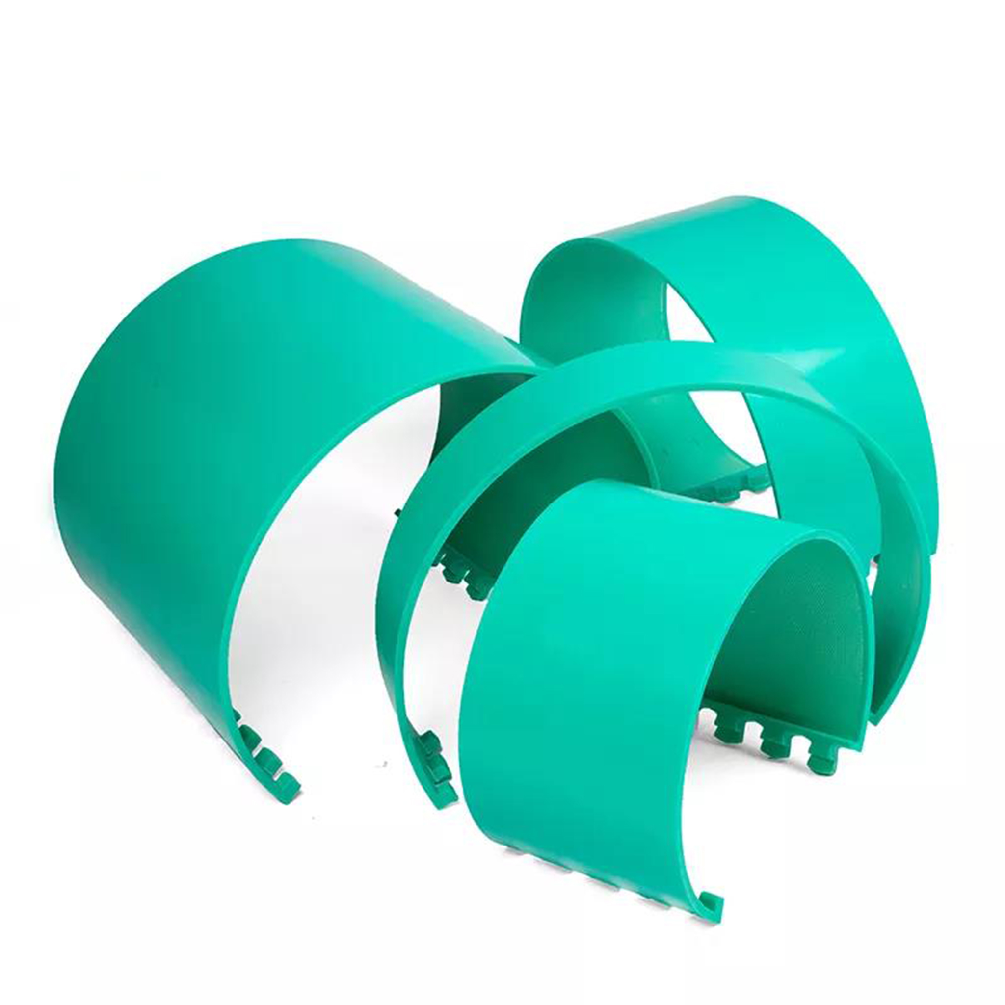 Green Fiberglass Easy Rotation Rotary Metal Plate Lining Die Cutting Pu Anvil Cover Rotatio 1370*250*10mm-FENGCHENG