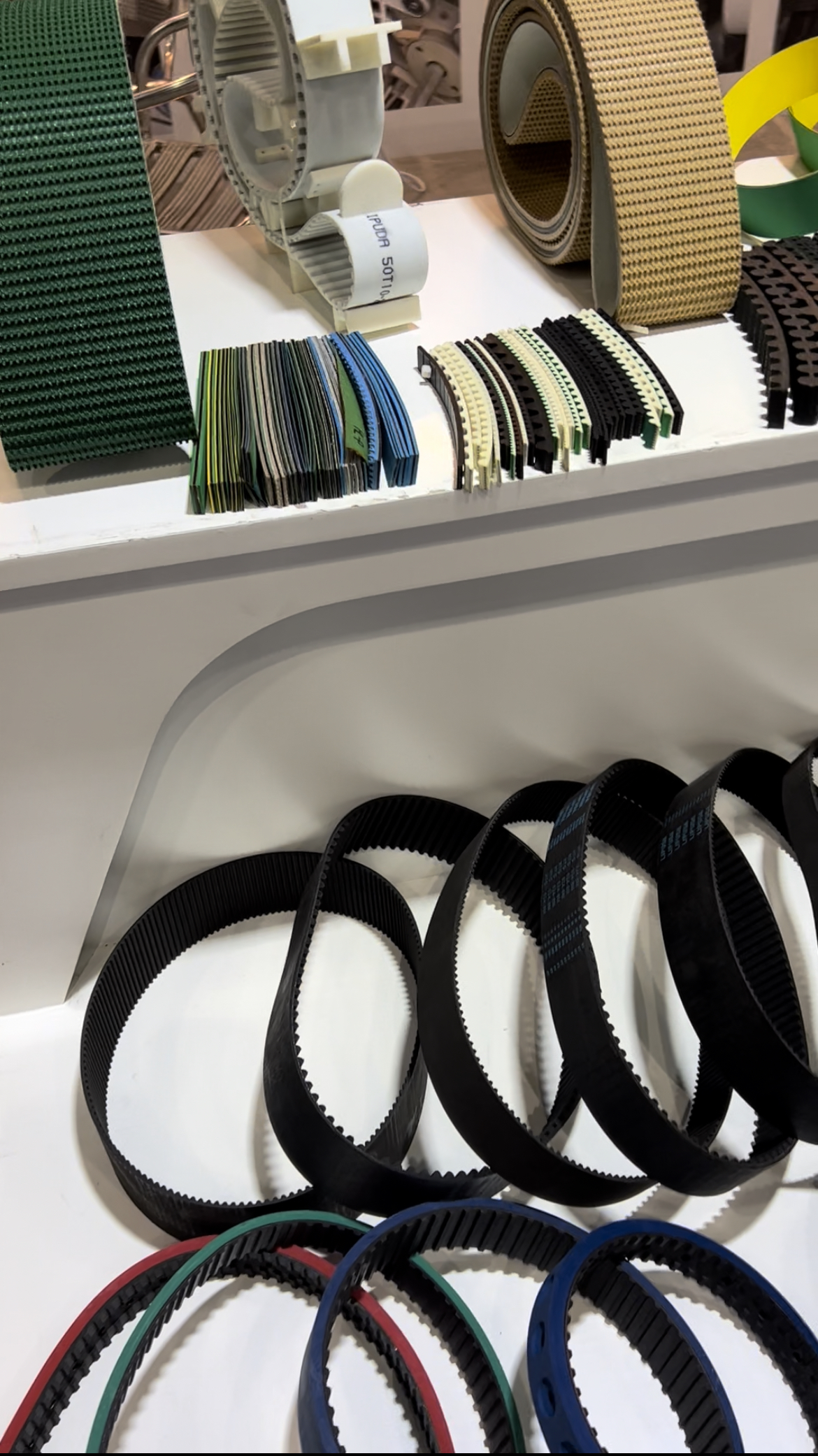 H Toothed Industrial Packaging Machine Rubber Coated Timing Belts For Driving Equipmen-FENGCHENG