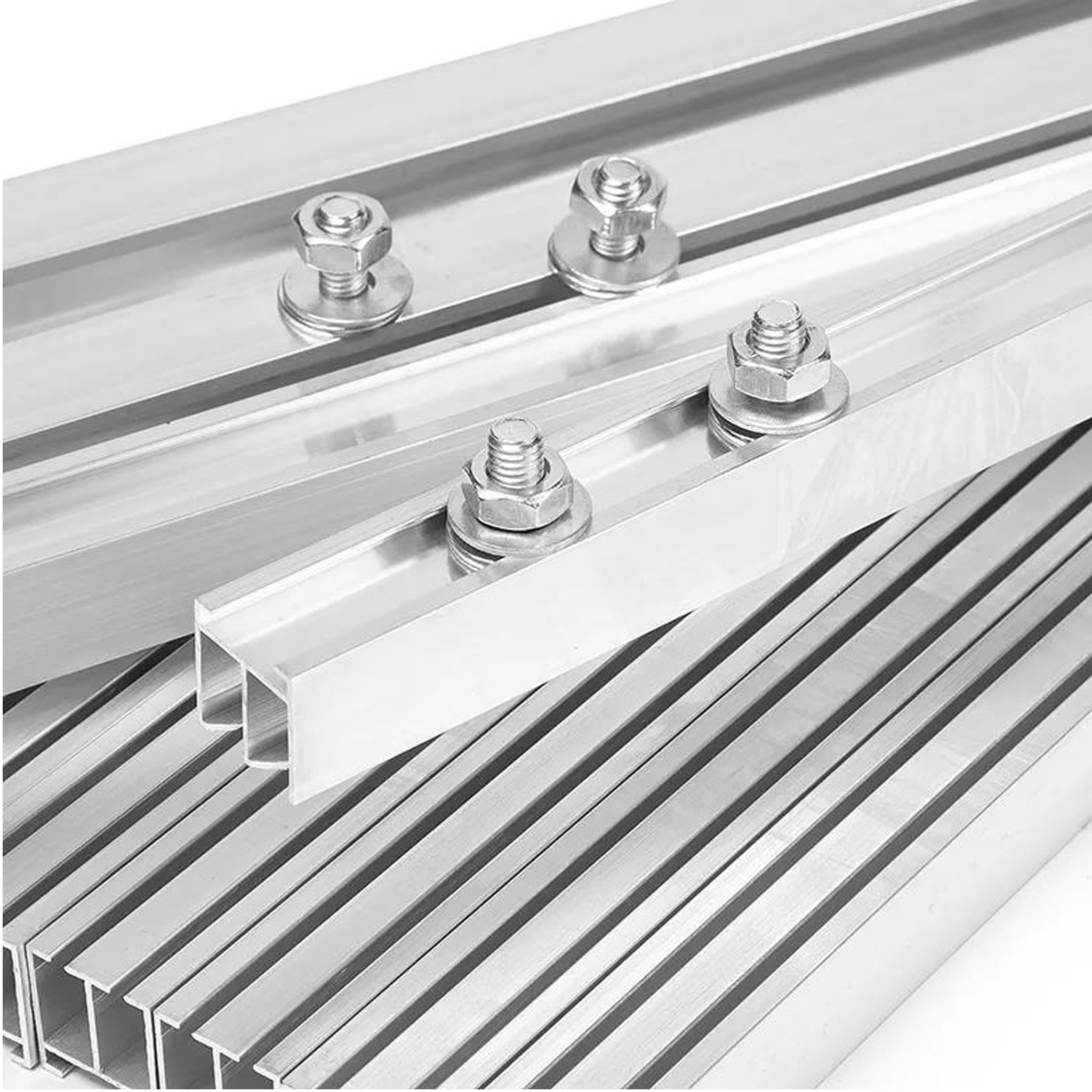 Aluminum Alloy Hang-up Bar With Double Grooves for Printing Plate shelf carton printing machine-FENGCHENG