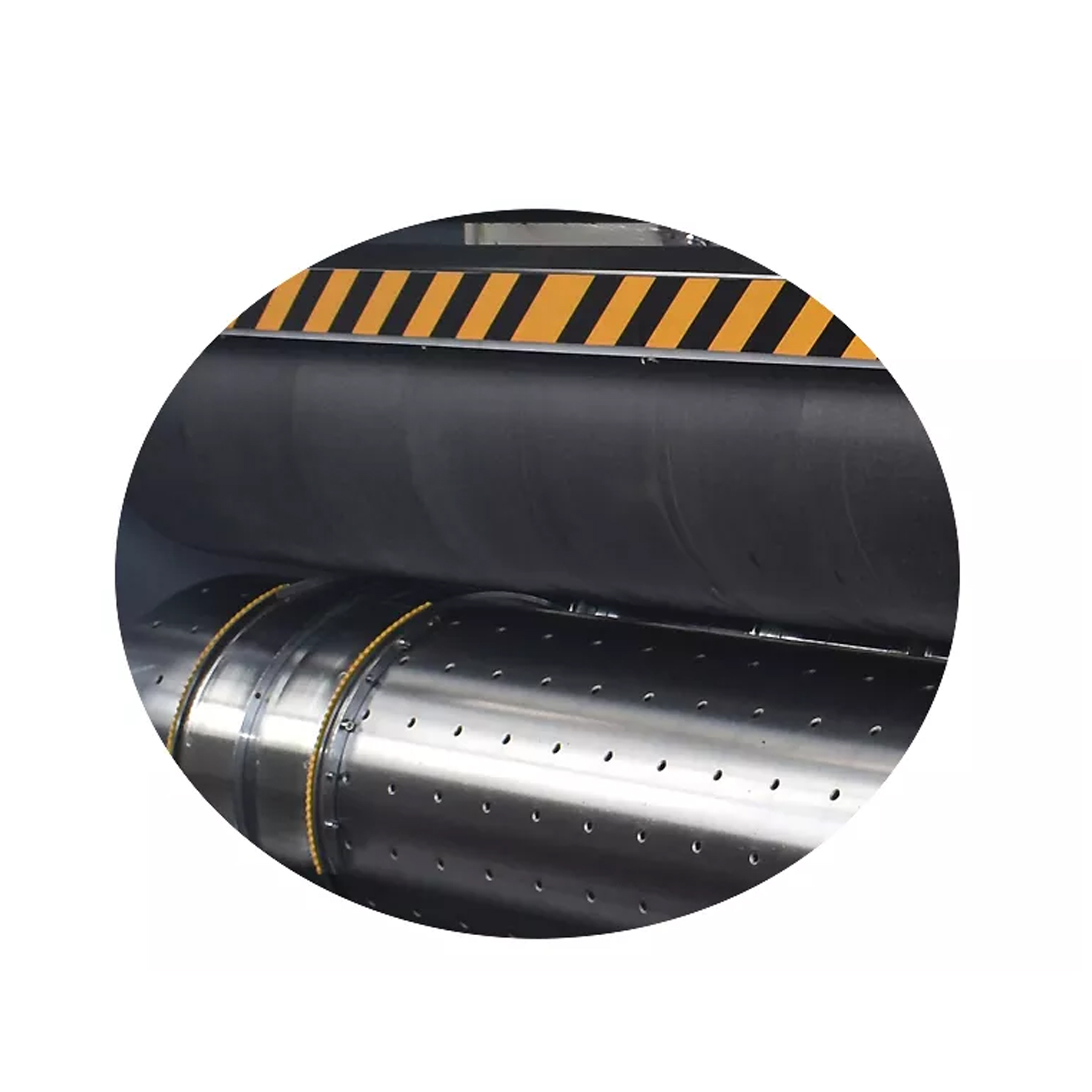 Black Fiberglass Easy Rotation Rotary Metal Plate Lining Die Cutting Pu Anvil Cover Rotatio For Rotary Die Cutter-FENGCHENG