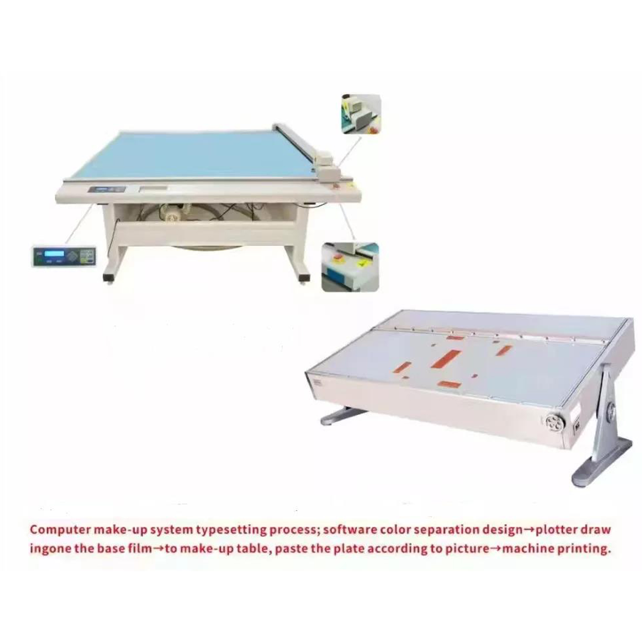 Manufacturer Supplier High Efficiency Computer Make-Up System Computer Plotter For Flexo Printing-FENGCHENG