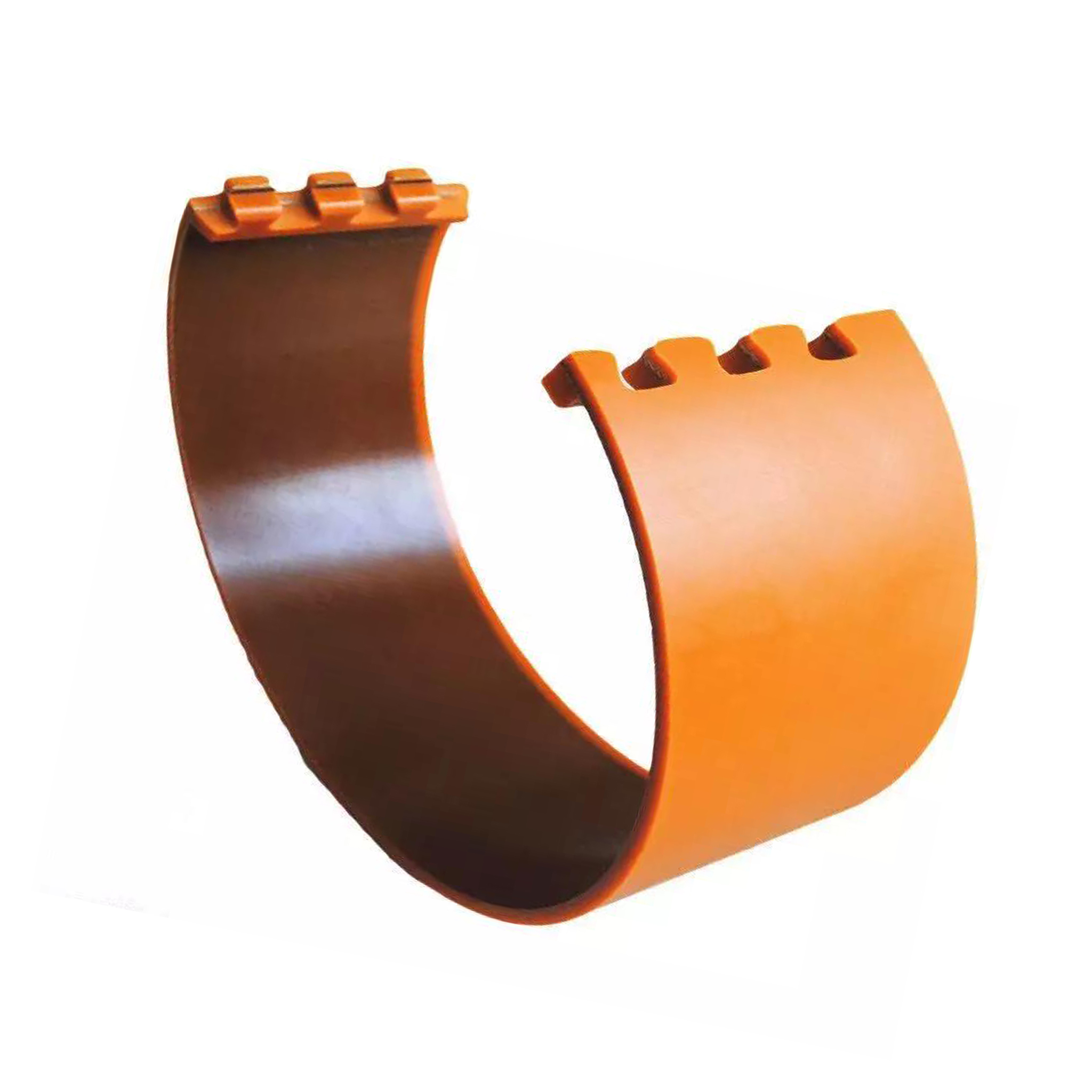 Orange Rubber Pad Easy Rotation Rotary Metal Plate Lining Die Cutting Pu Anvil Cover Rotation-FENGCHENG