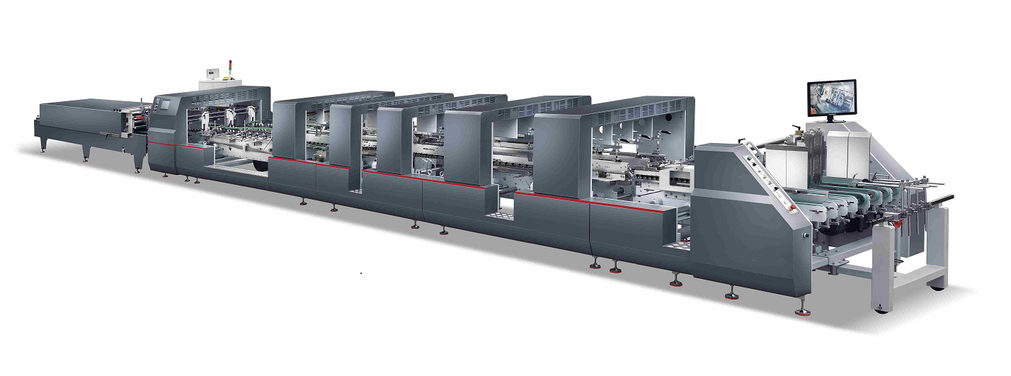 High-speed Automatic Multifunctional Folder Gluer-YL-1100/1450/1650PC-A