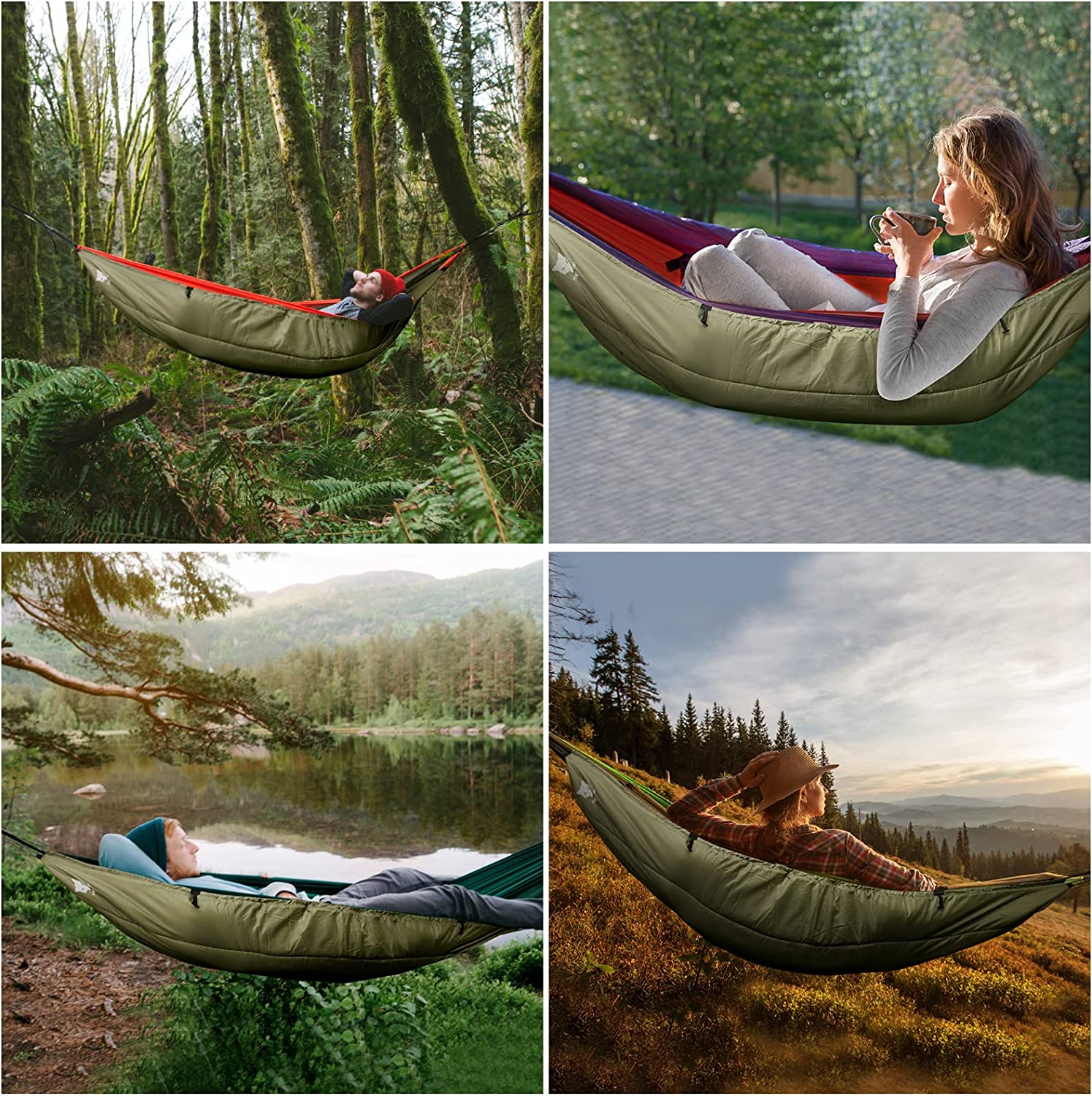 Night Cat Hammock Underquilts Sleeping Bag Single Insulated Under Blan