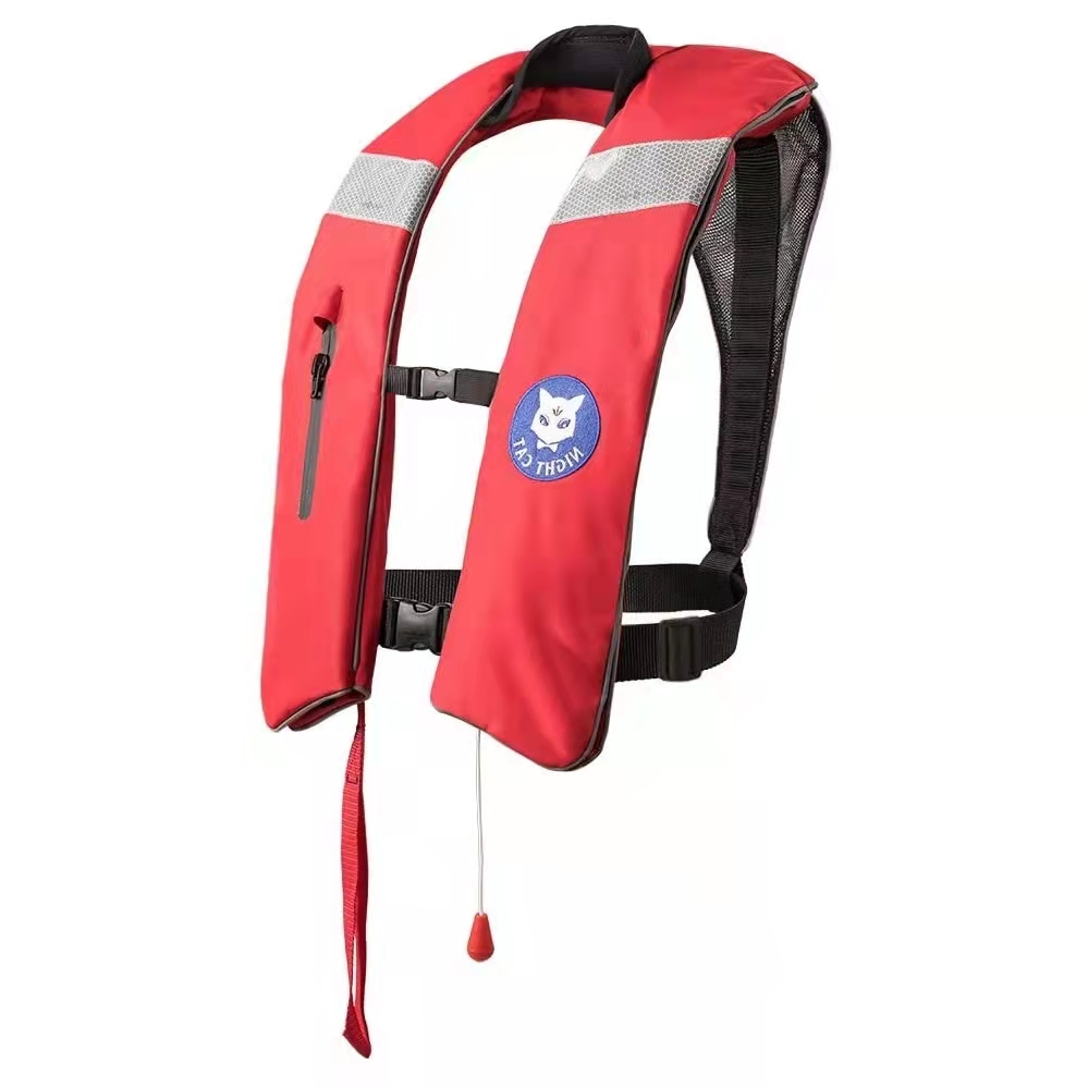 Night Cat [CE Approved] Life Jackets,Automatic and Manual,150KG/330LBS
