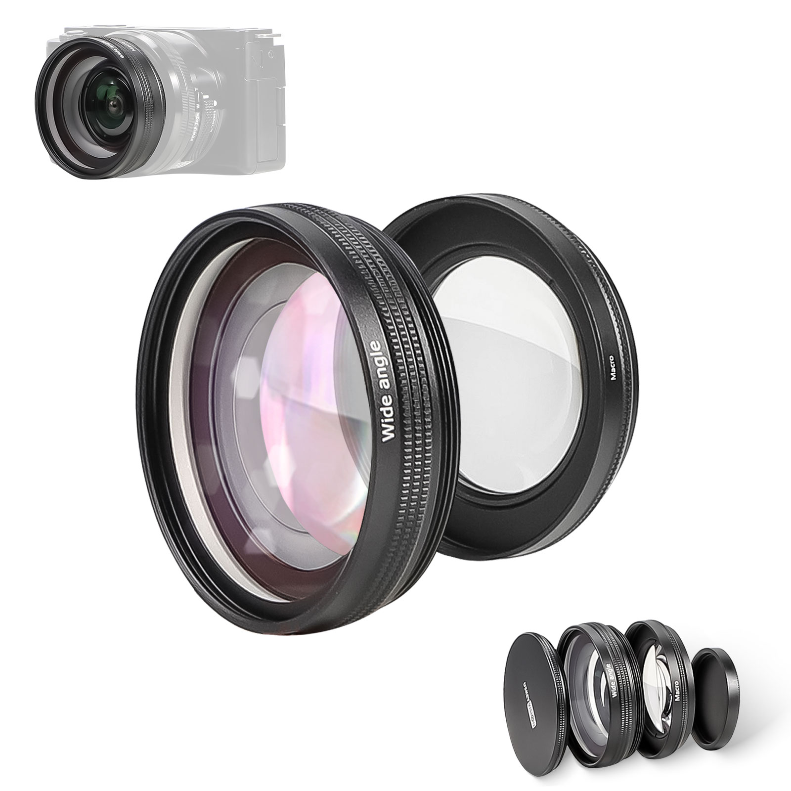 WLZ10 ZV-E10 Wide-angle Macro Lens