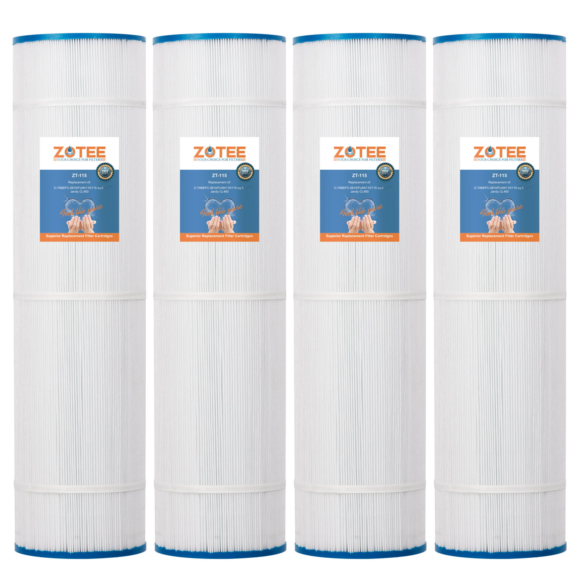 Unicel C-7468 FC-0810 Swimming Pool Filter Replacement Cartridge CL460 6 Pack 