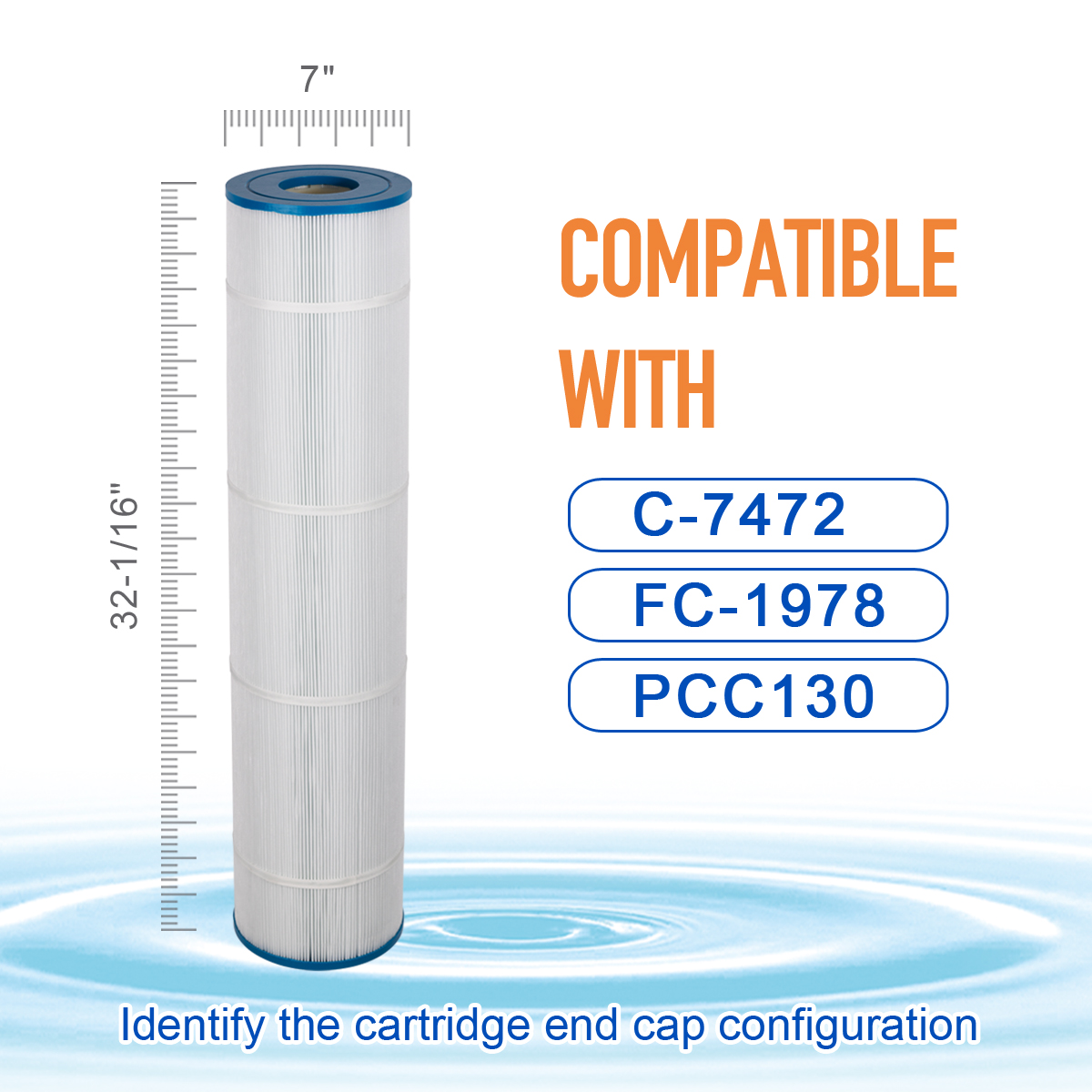 ZT112 Pool Filter Cartridge 4 Pack