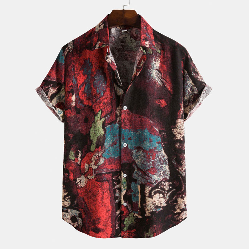 Abstract Oil Painting Shirts