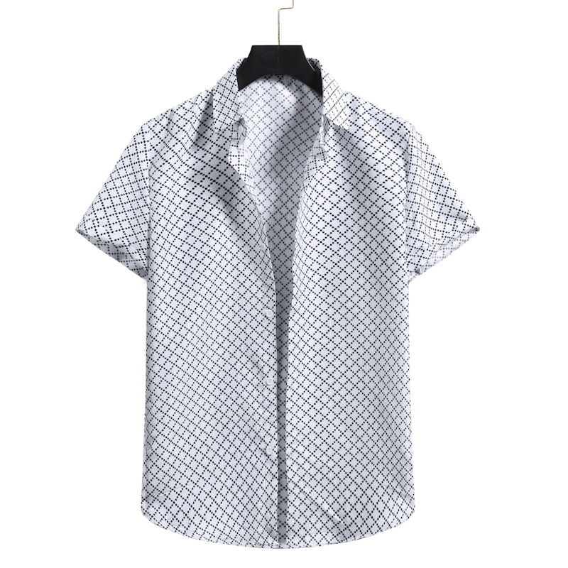 Men's Diamond Short Sleeve Shirt