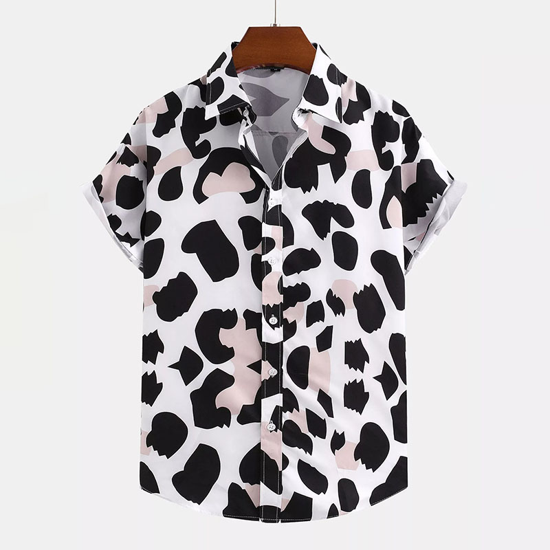 Animal Print Button Up Shirt