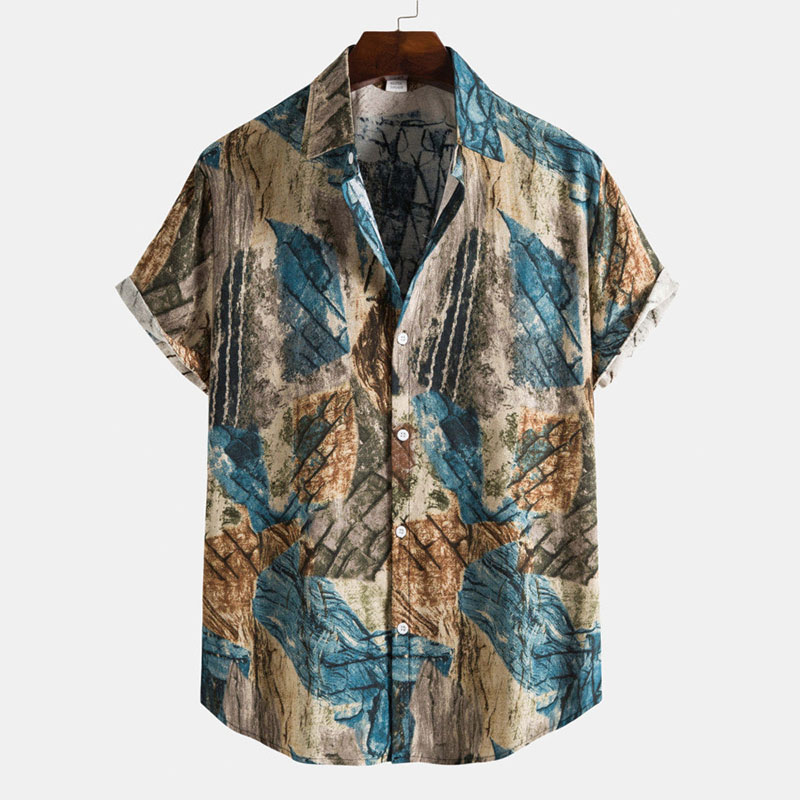 Abstract Graffiti Cotton Shirts