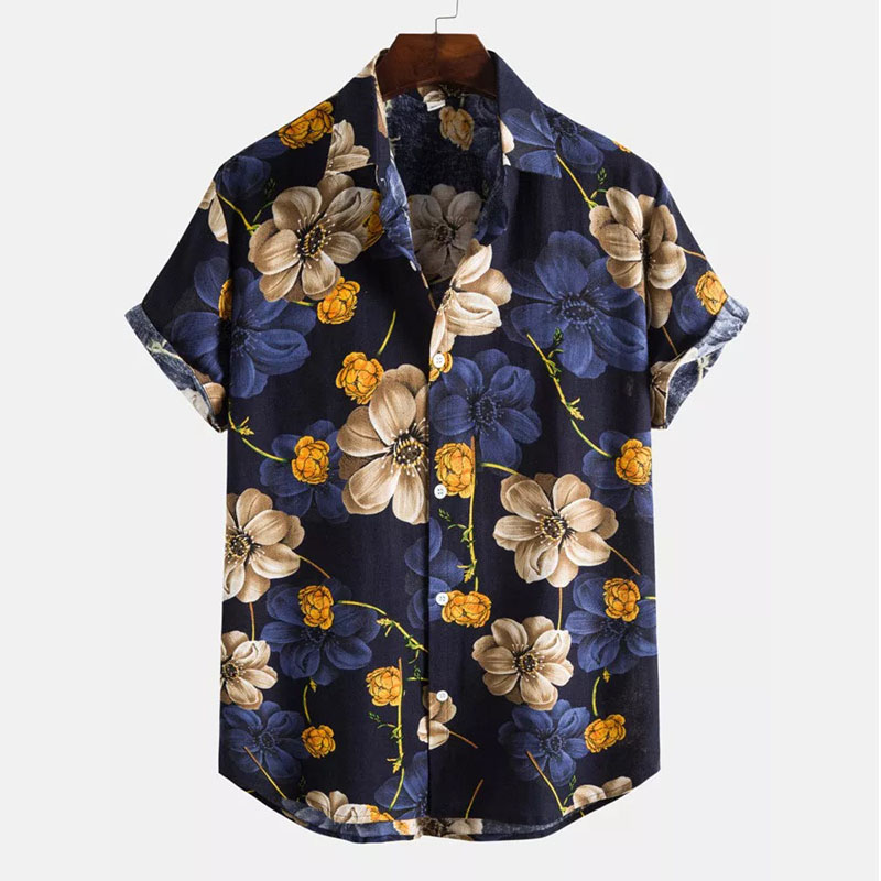 Floral Print Cotton Shirts