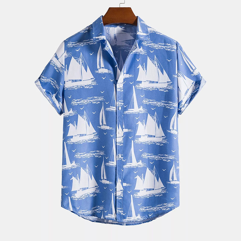 Sailboat Print Shirt