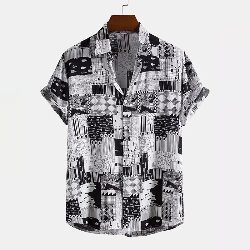 Geometry Print Shirt
