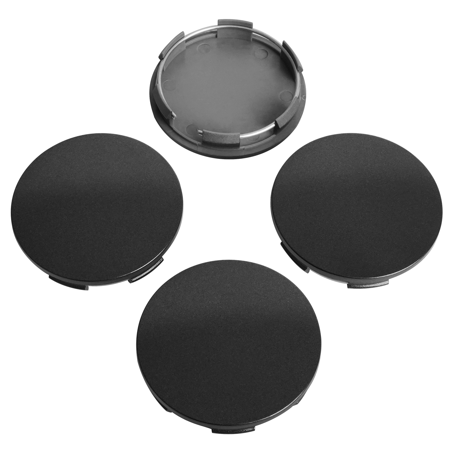 Set of 4 Chrome, Outer 69mm / Inner 64mm KitsPro 69mm 2.7 Wheel Center Caps for 44732-S9A-A00 Accord Civic CRV Pilot and More Center Caps