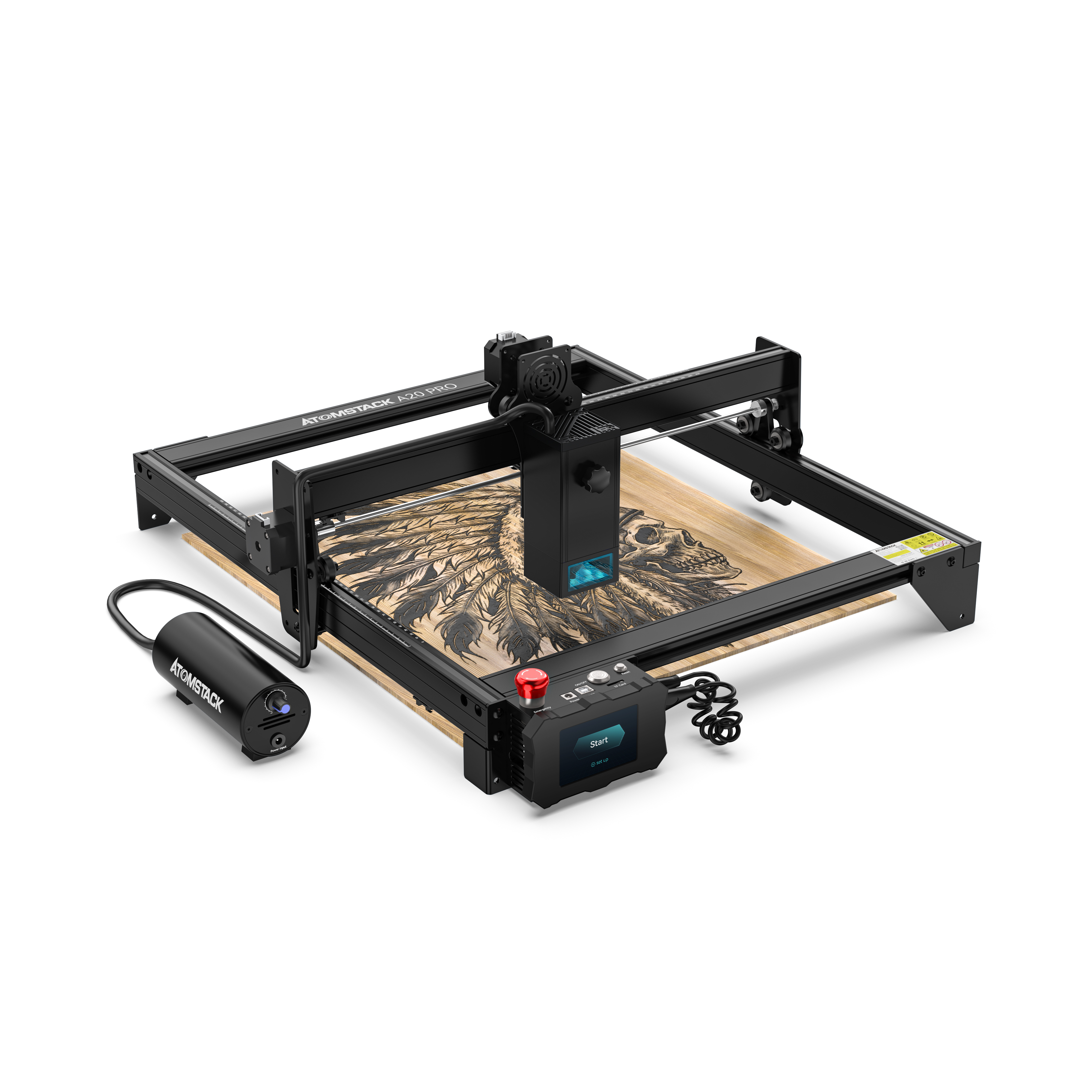 [Pre-order] Atomstack A20 / X20 Pro 130W Quad-Laser Engraving and Cutting Machine Built-in Air Assist System