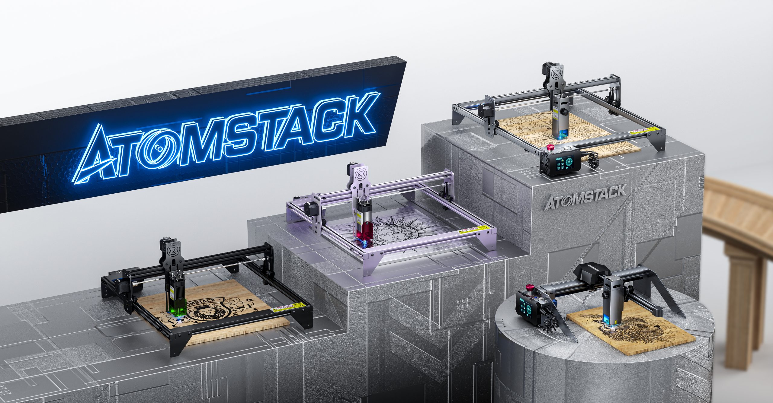 ATOMSTACK P9: The Most Powerful Laser Cutter & Engraver 10W by ATOMSTACK —  Kickstarter