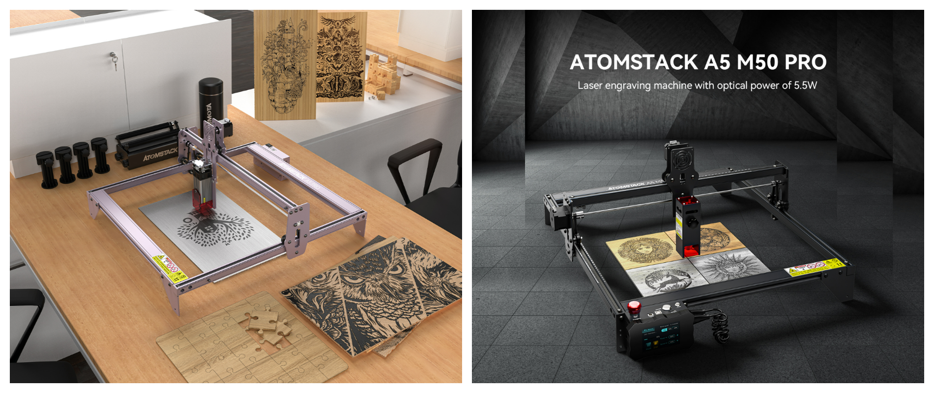 The Difference Between Atomstack A5 series and A5 M series