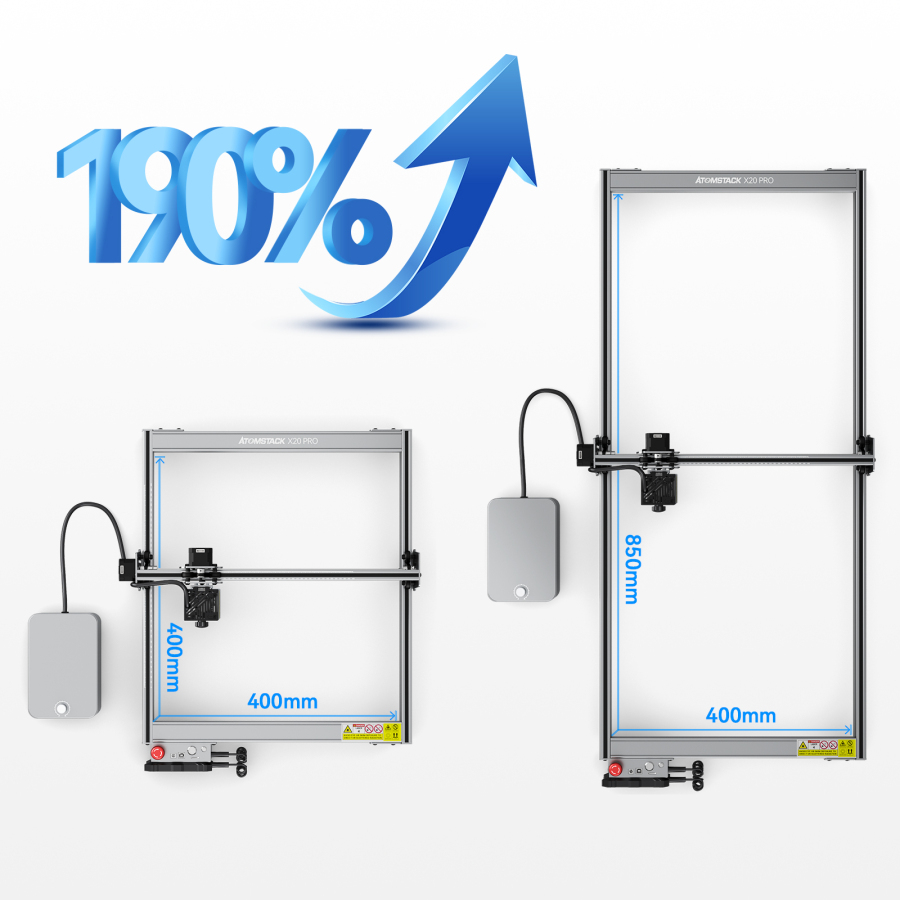 Extension Kit for Atomstack A20 Pro / X20 Pro / S20 Pro