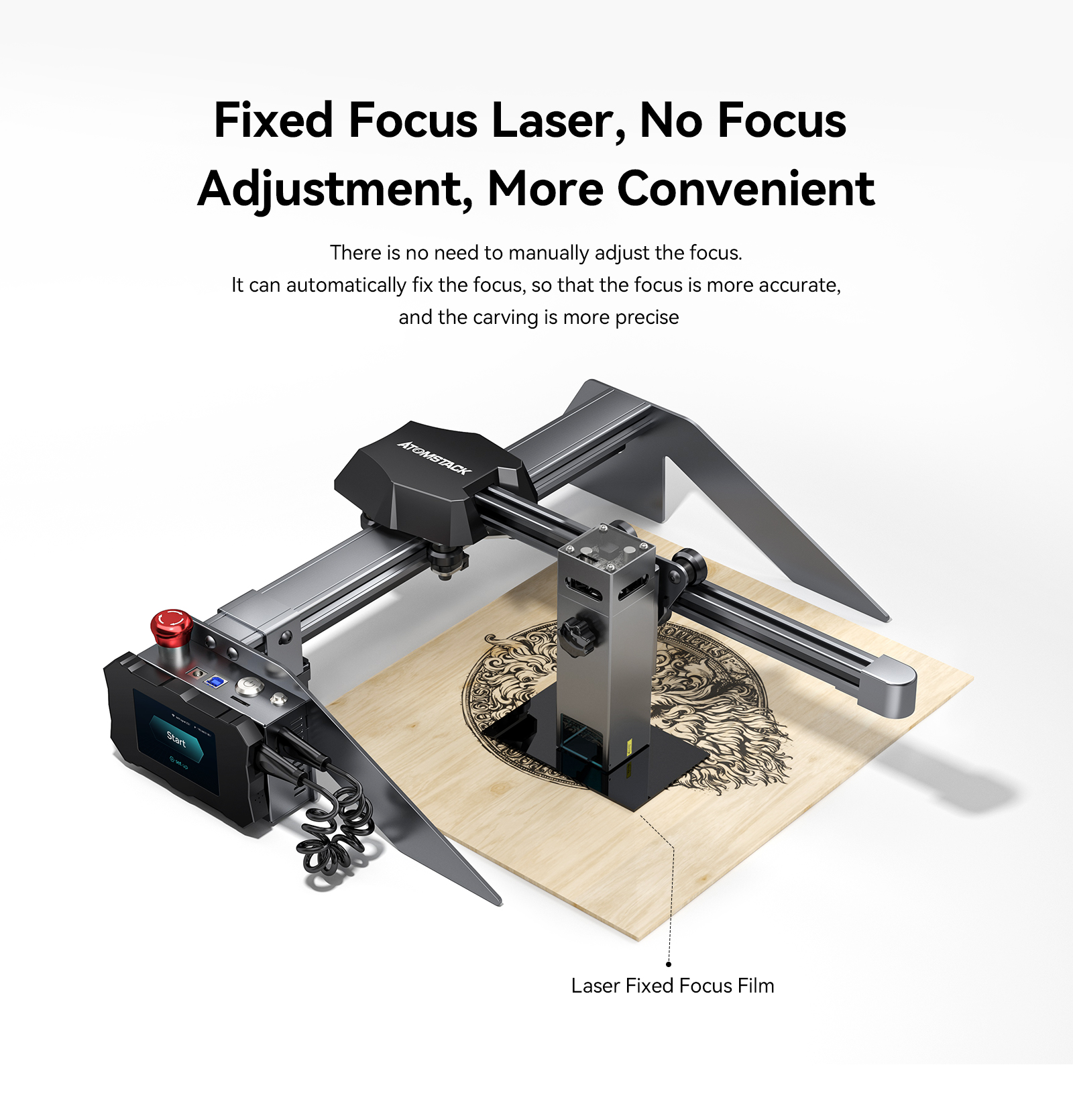 ATOMSTACK A10 PRO 50W Laser Engraver 150W Effect Laser Engraving Machine US