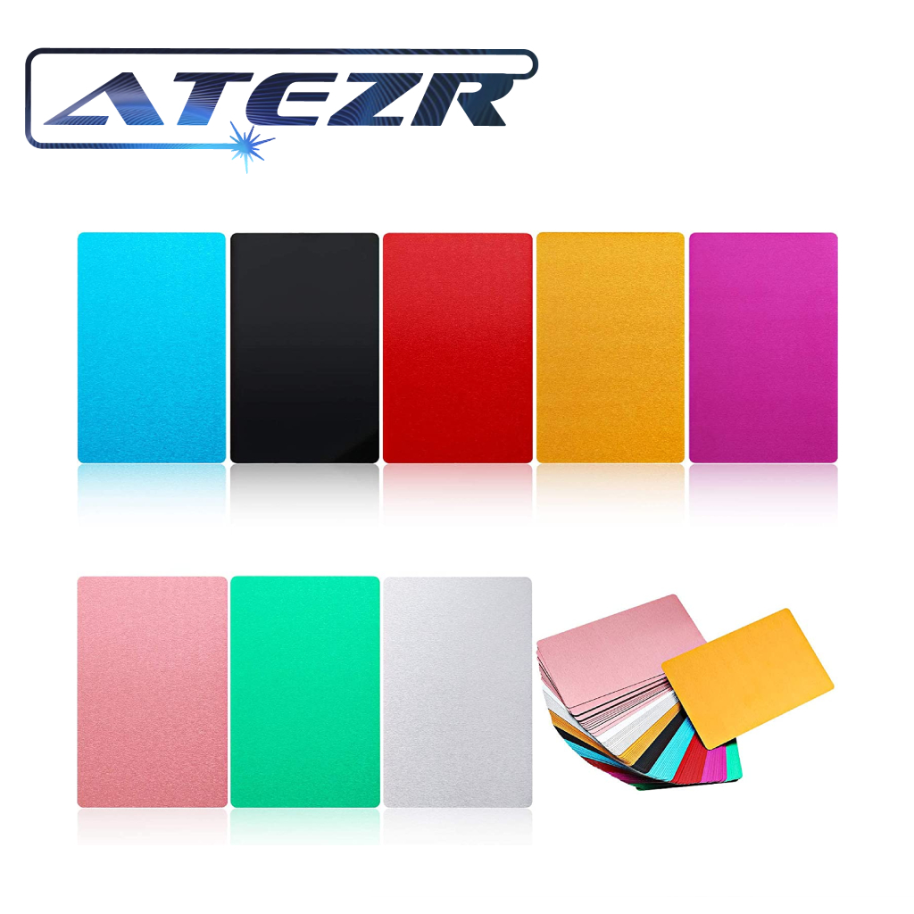 10 Colors Multipurpose Aluminum DIY card (100pcs)