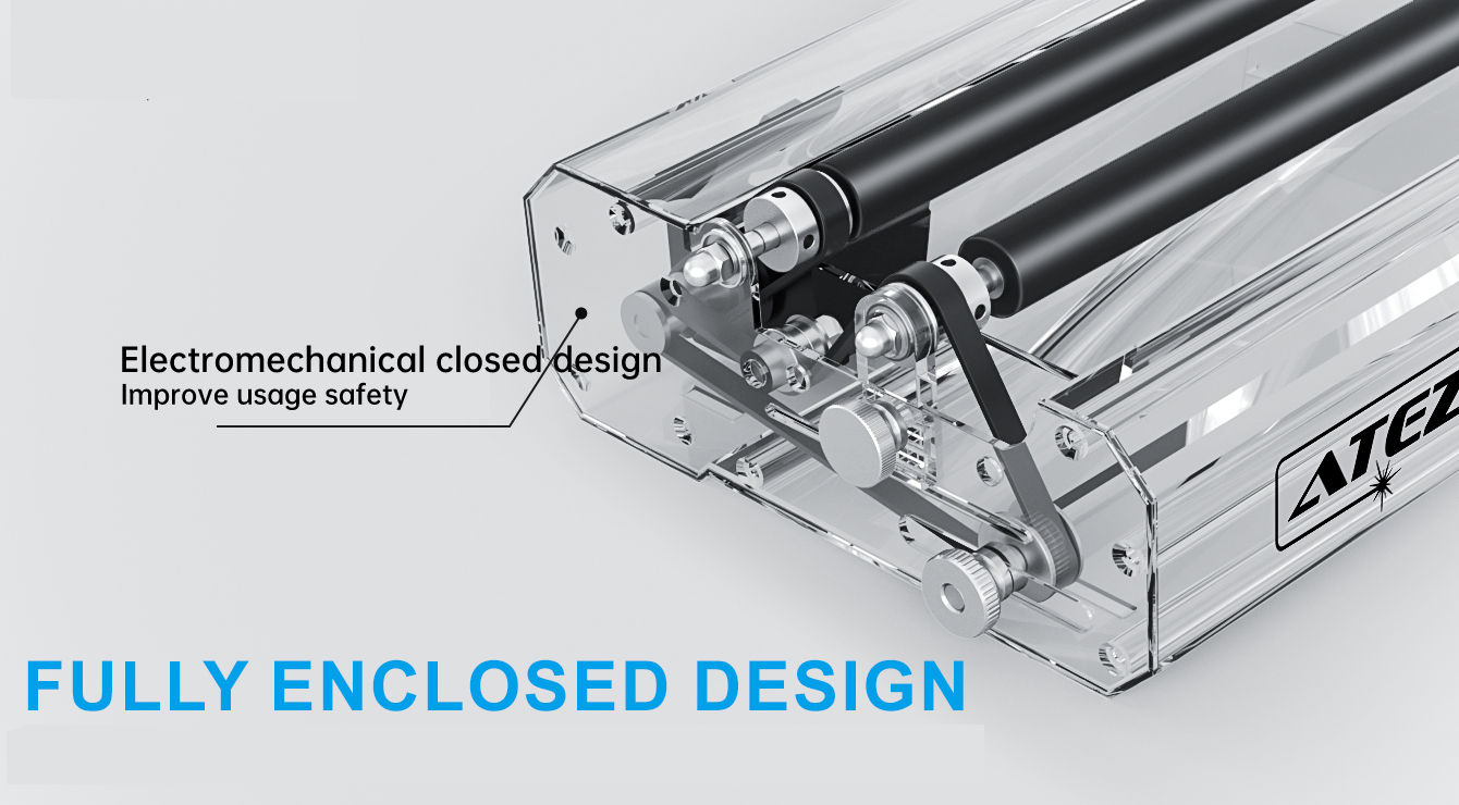 ATEZR KR Rotary Roller For Laser Engraving machine