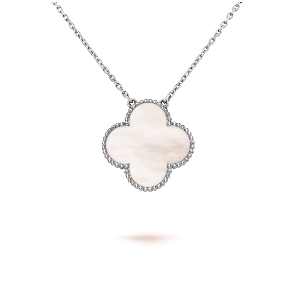 Magic Alhambra pendant White gold 