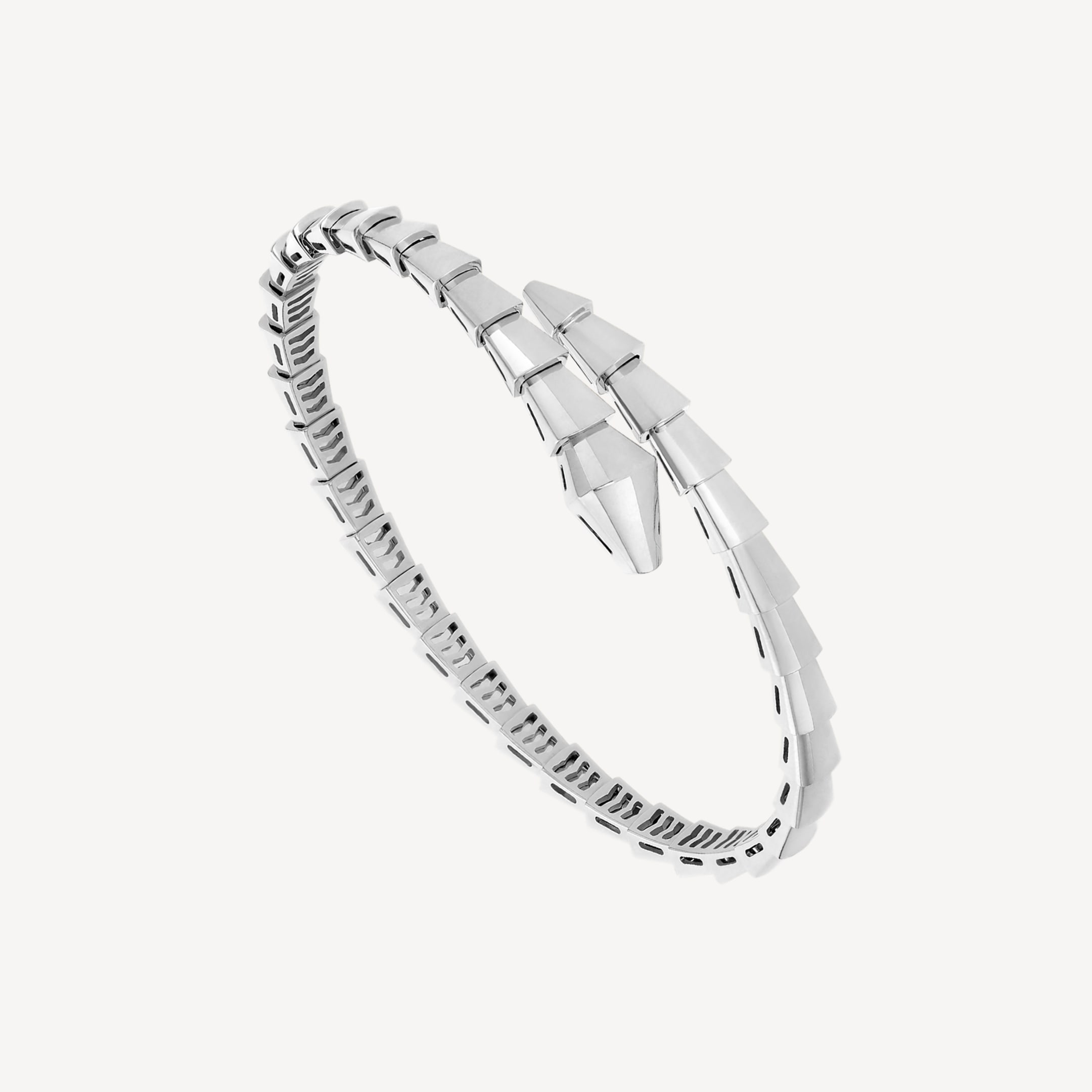 SERPENTI VIPER BRACELET New Serpenti Viper 18 kt white gold bracelet