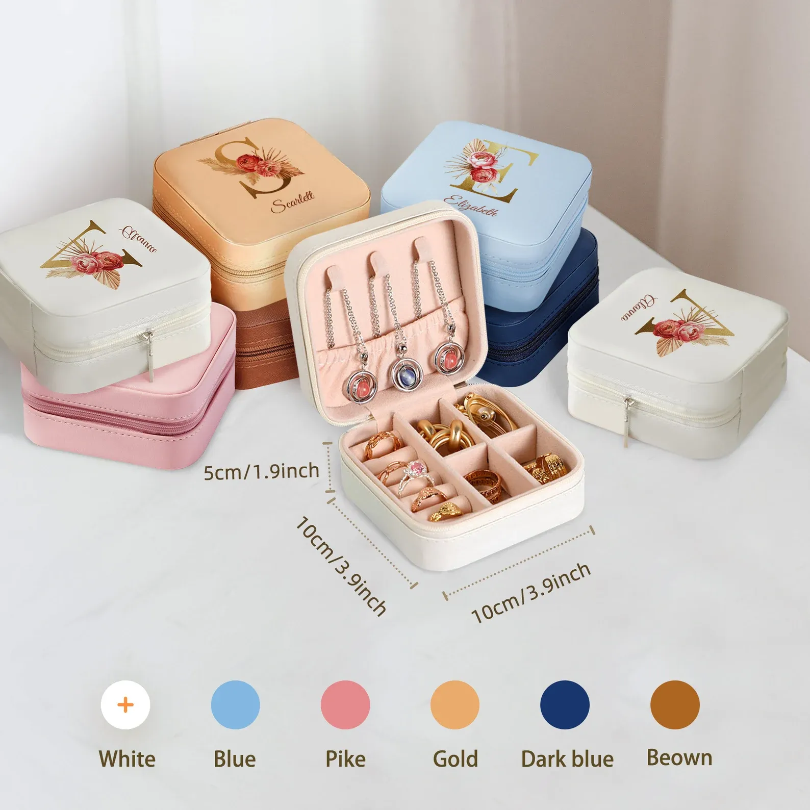 Personalized Jewelry Box