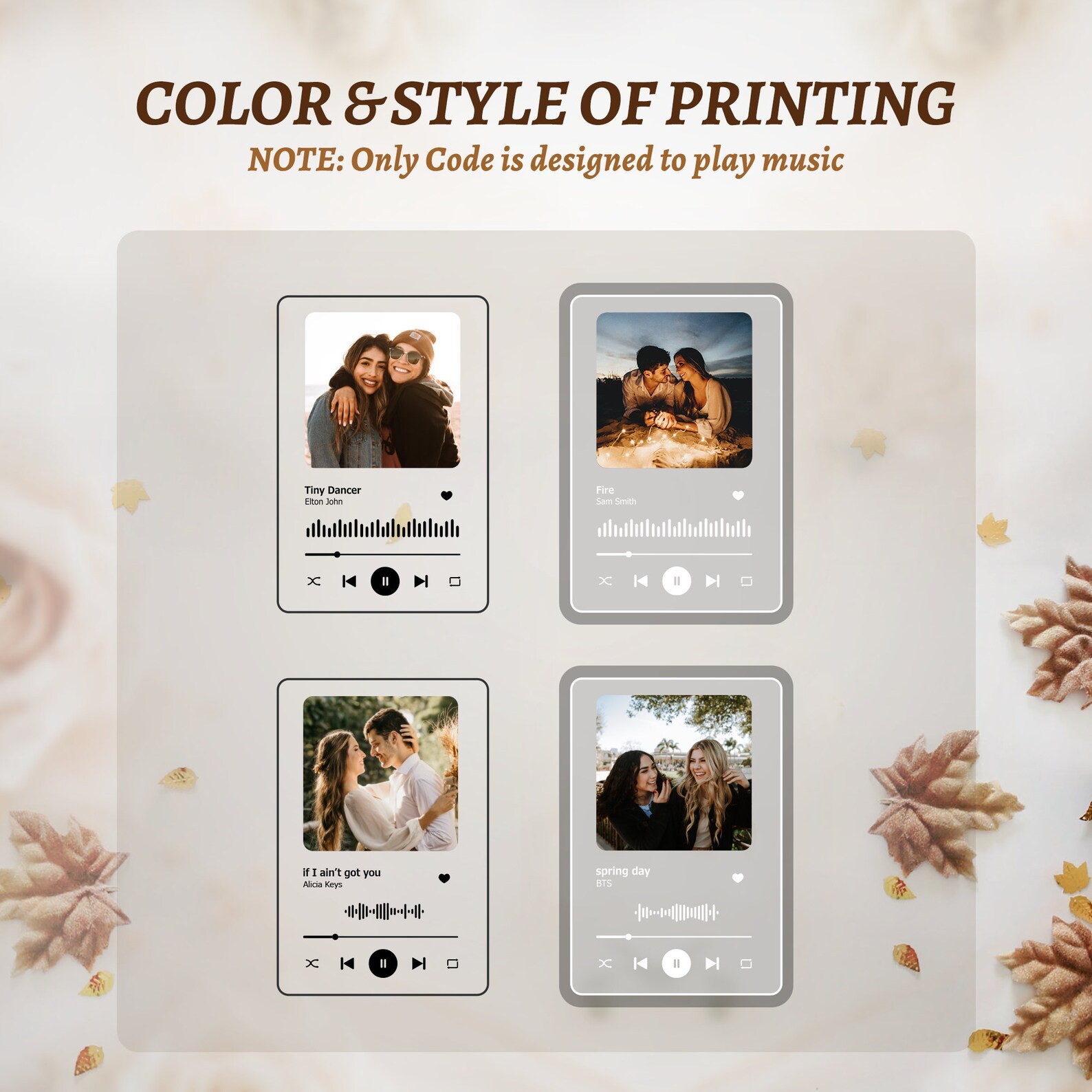 Custom Code Keychain Photo