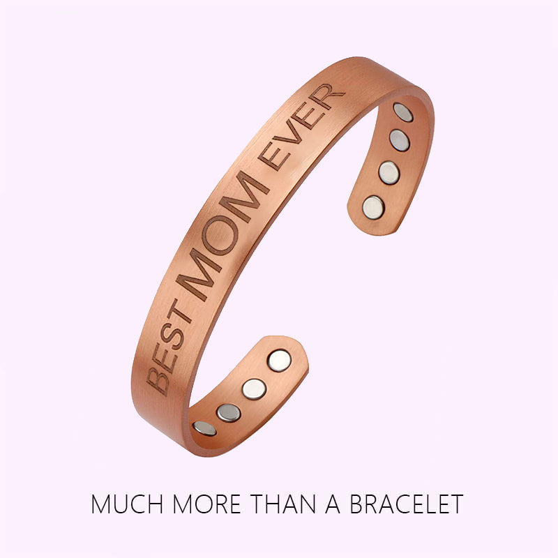 Fashionable vintage red copper bracelet-BUNNYKACHU