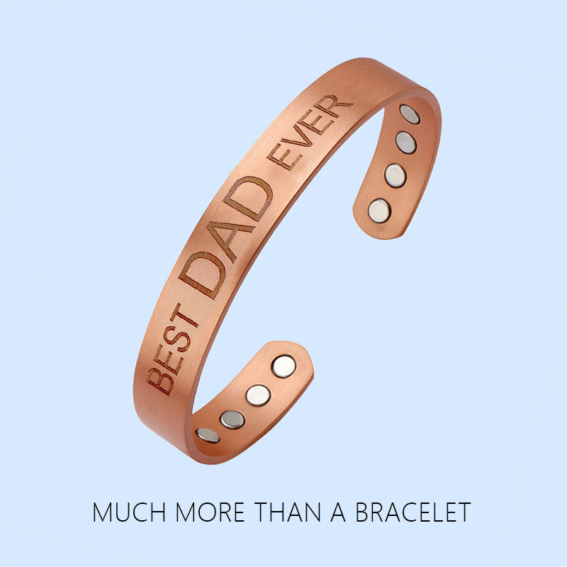 Fashionable vintage red copper bracelet-BUNNYKACHU