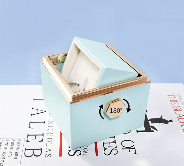 Eternal Rose Box - Engraved Necklace & Real Rose-BUNNYKACHU