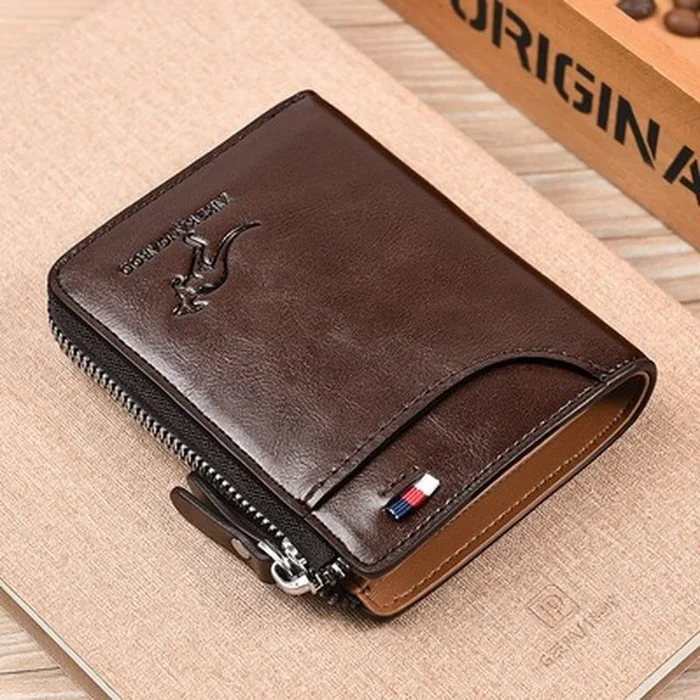 Multi-functional RFID Blocking Waterproof Durable PU Leather Wallet✨💰-BUNNYKACHU